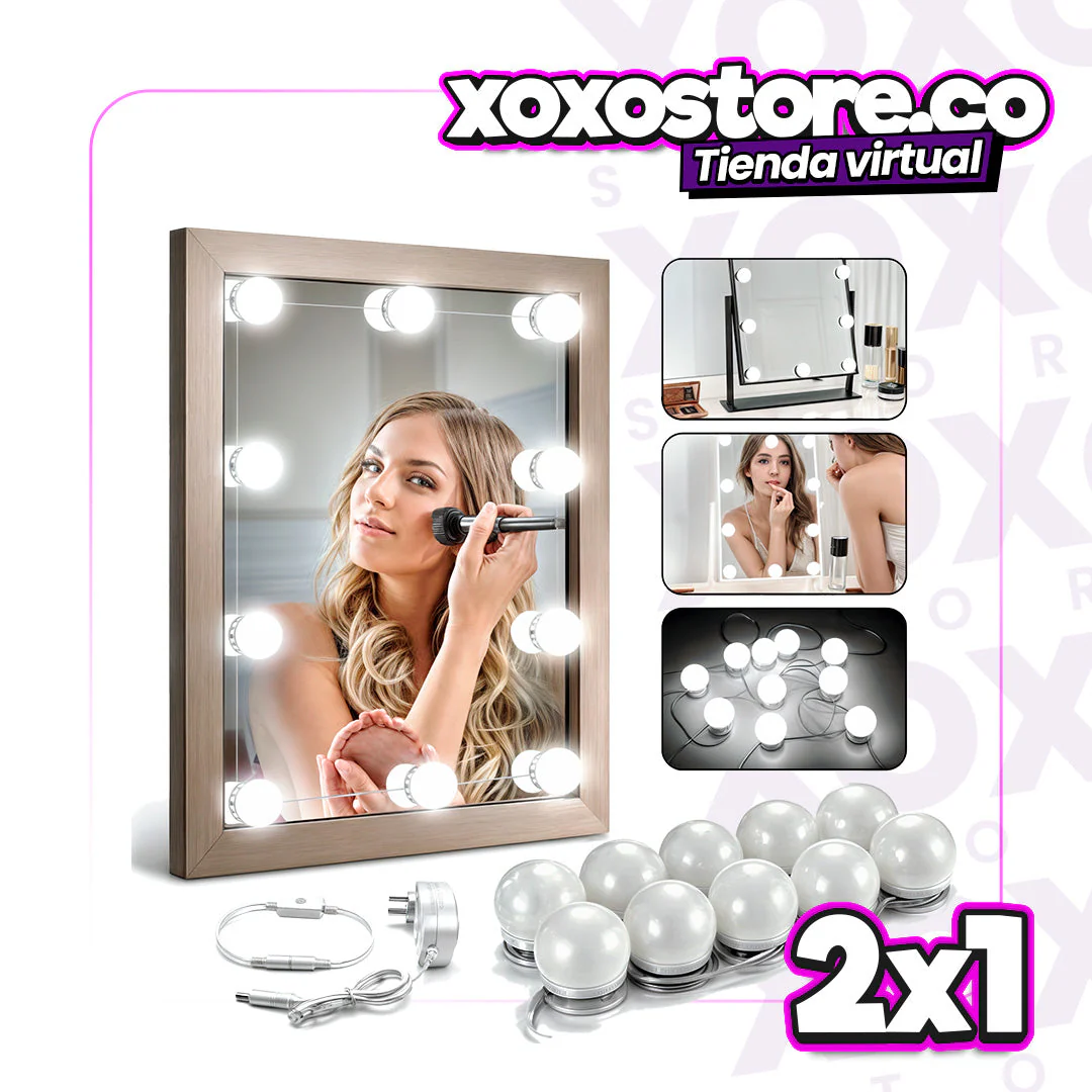 2x1 bombillo para tocador