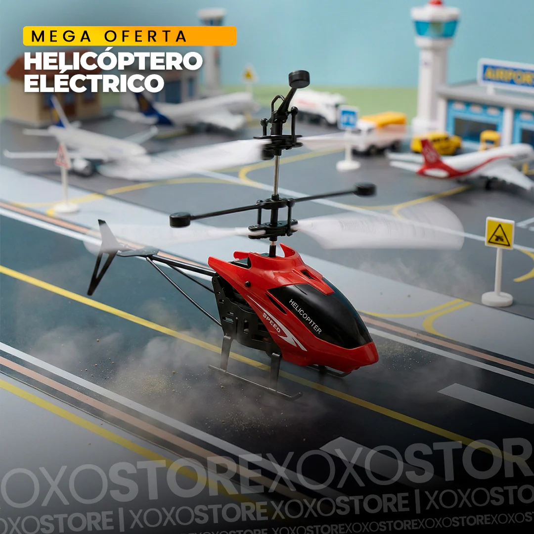 Helicoptero recagable infantil
