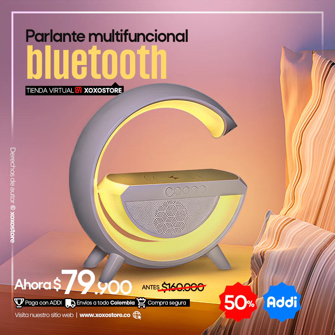 Parlante lampara  4 EN 1 G