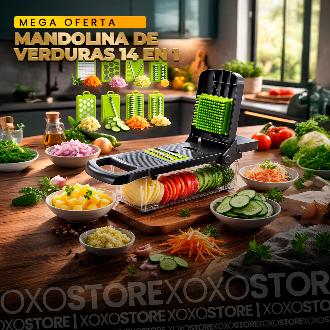 Picador de verduras 14 en 1